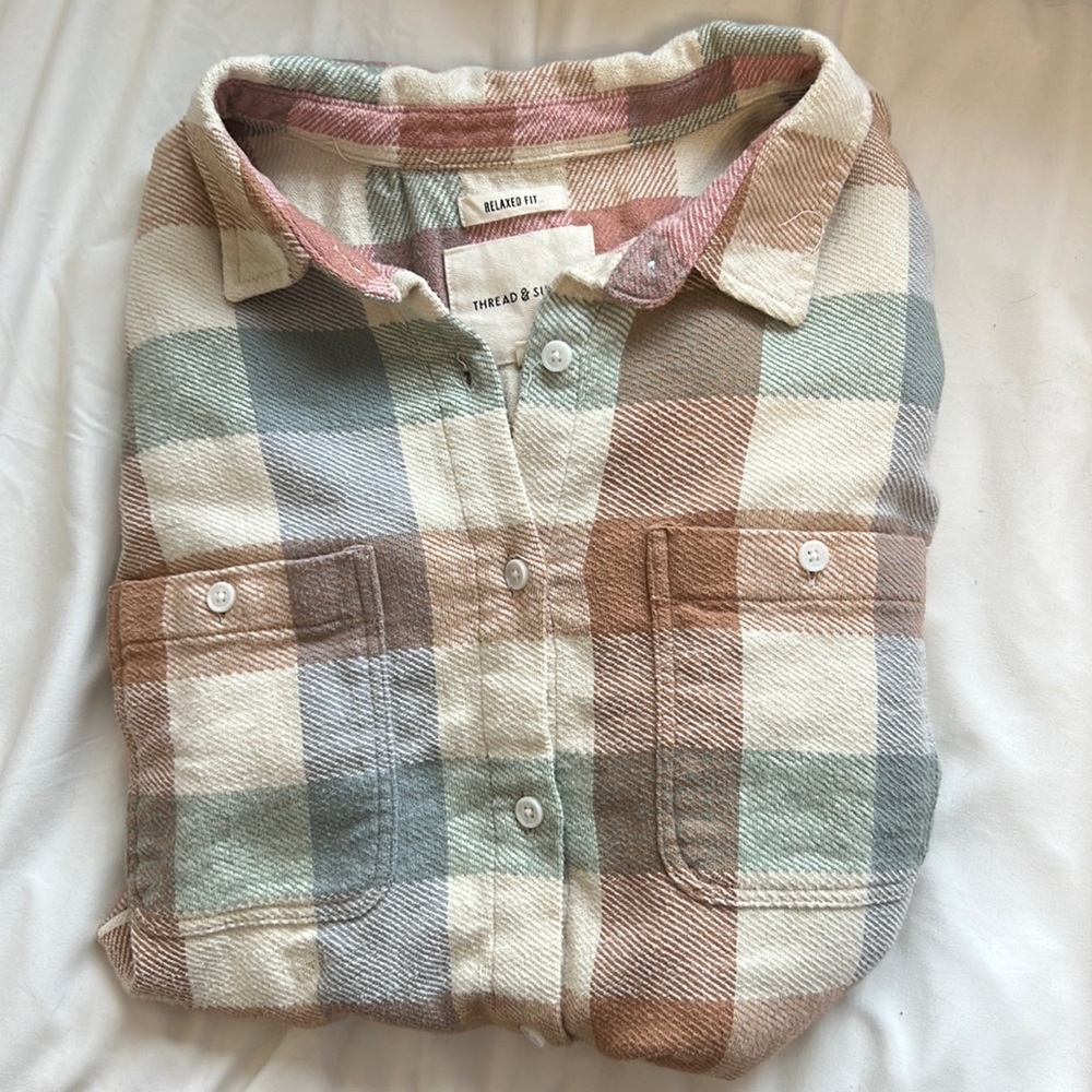 Thread & Supply Oversized Flannel